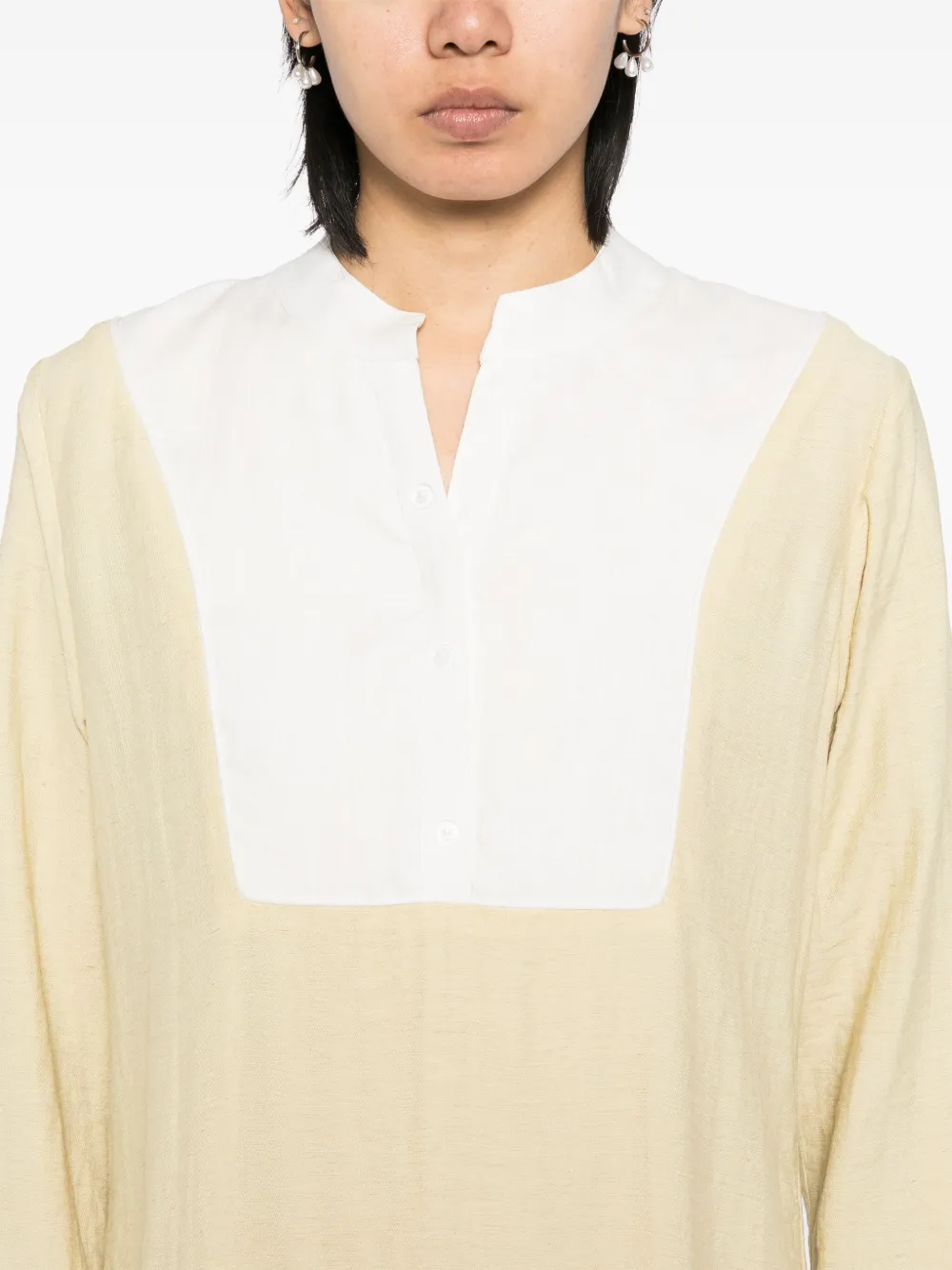 Bambah Hind preppy tuniek Geel