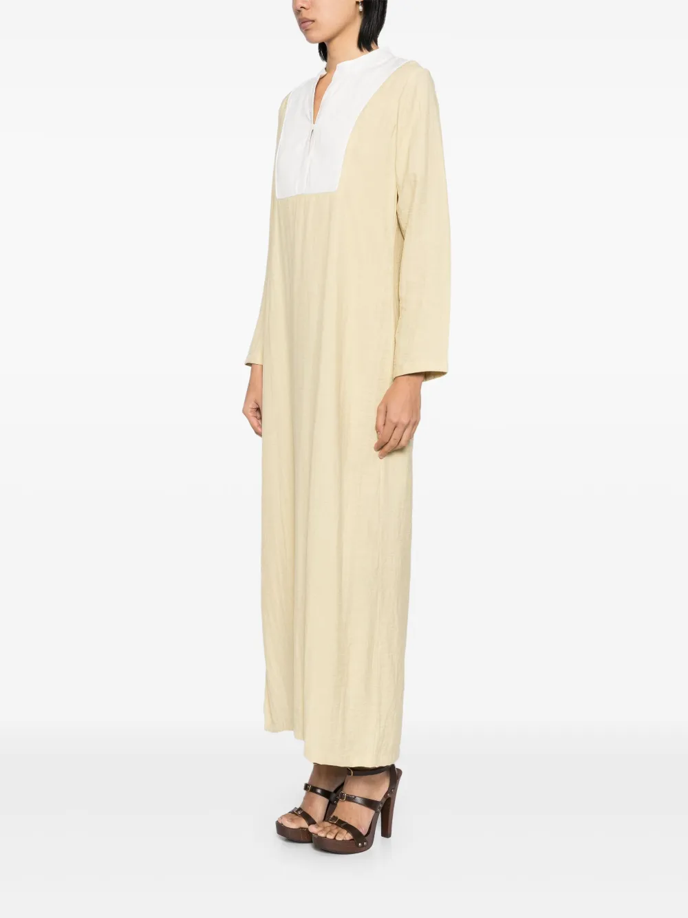 Bambah Hind preppy tuniek Geel