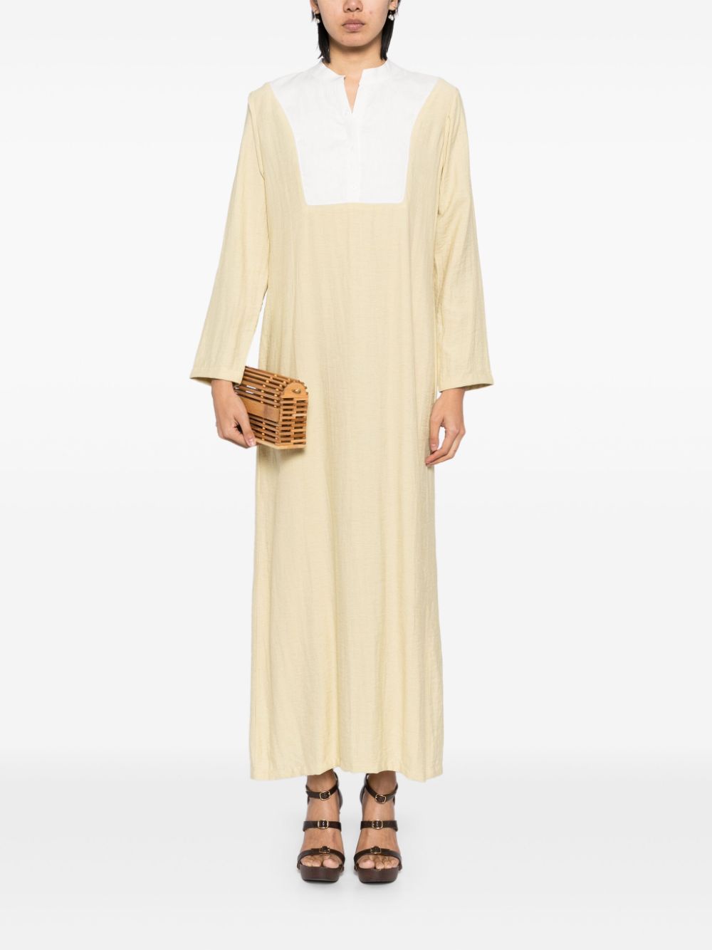 Bambah Hind preppy tuniek - Geel