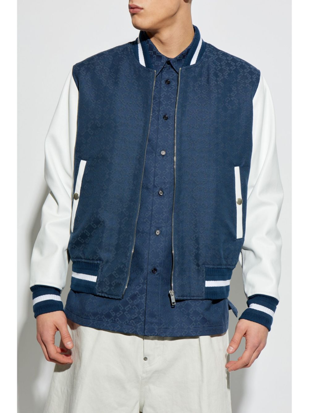 Givenchy monogram-jacquard bomber jacket Men