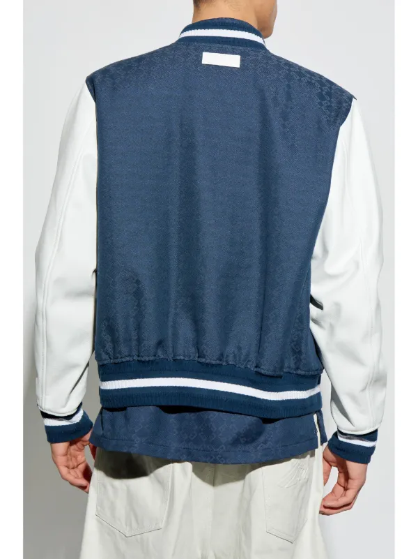 Givenchy モノグラム ボンバージャケット | ブルー | FARFETCH JP