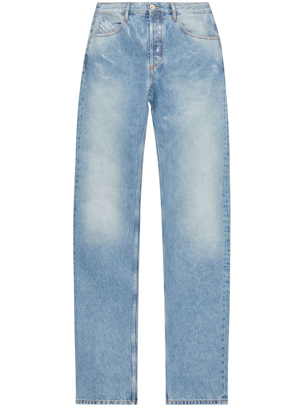 straight-leg jeans