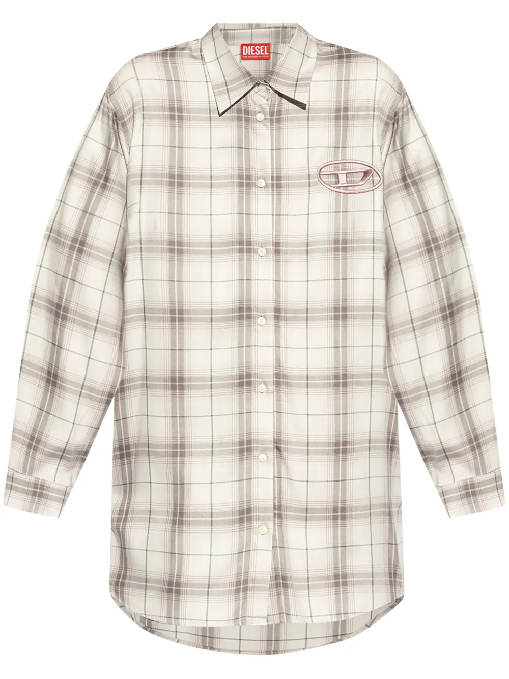 Diesel D-Dalis-Q1 シャツドレス - ニュートラル Diesel D-Dalis-Q1 シャツドレス - ニュートラル