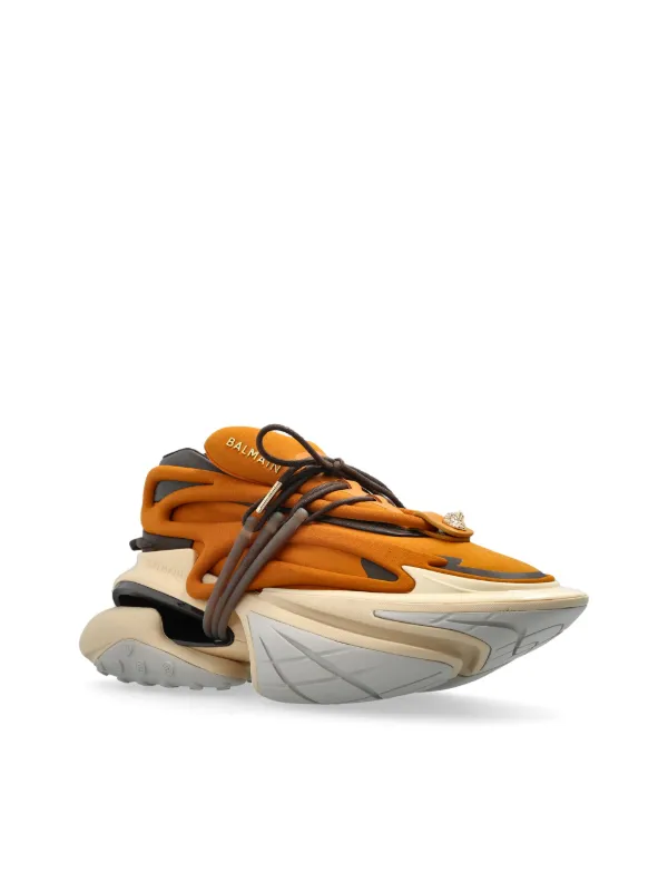 Balmain Unicorn Sneakers | Brown | FARFETCH JO Balmain Unicorn Sneakers | Brown | FARFETCH JO