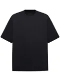 The Attico embroidered T-shirt - Black