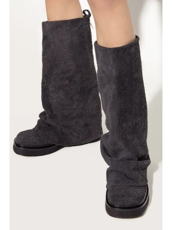 The Attico Robin Boots | Black | FARFETCH JO