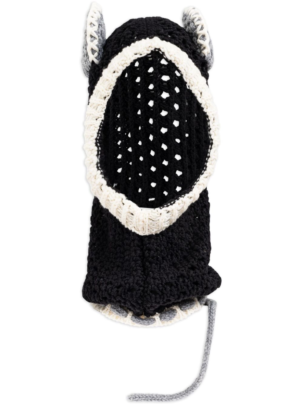 Marni pop up-ears wool balaclava Women