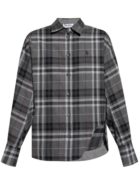 The Attico checked shirt