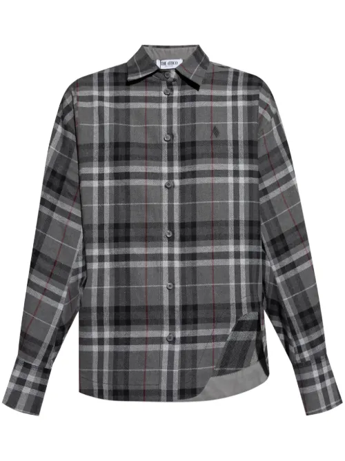 Chemise à carreaux - The Attico - Modalova