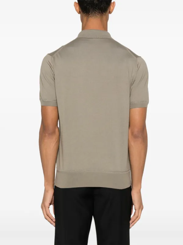 TOM FORD ファインニット ポロシャツ | グリーン | FARFETCH JP