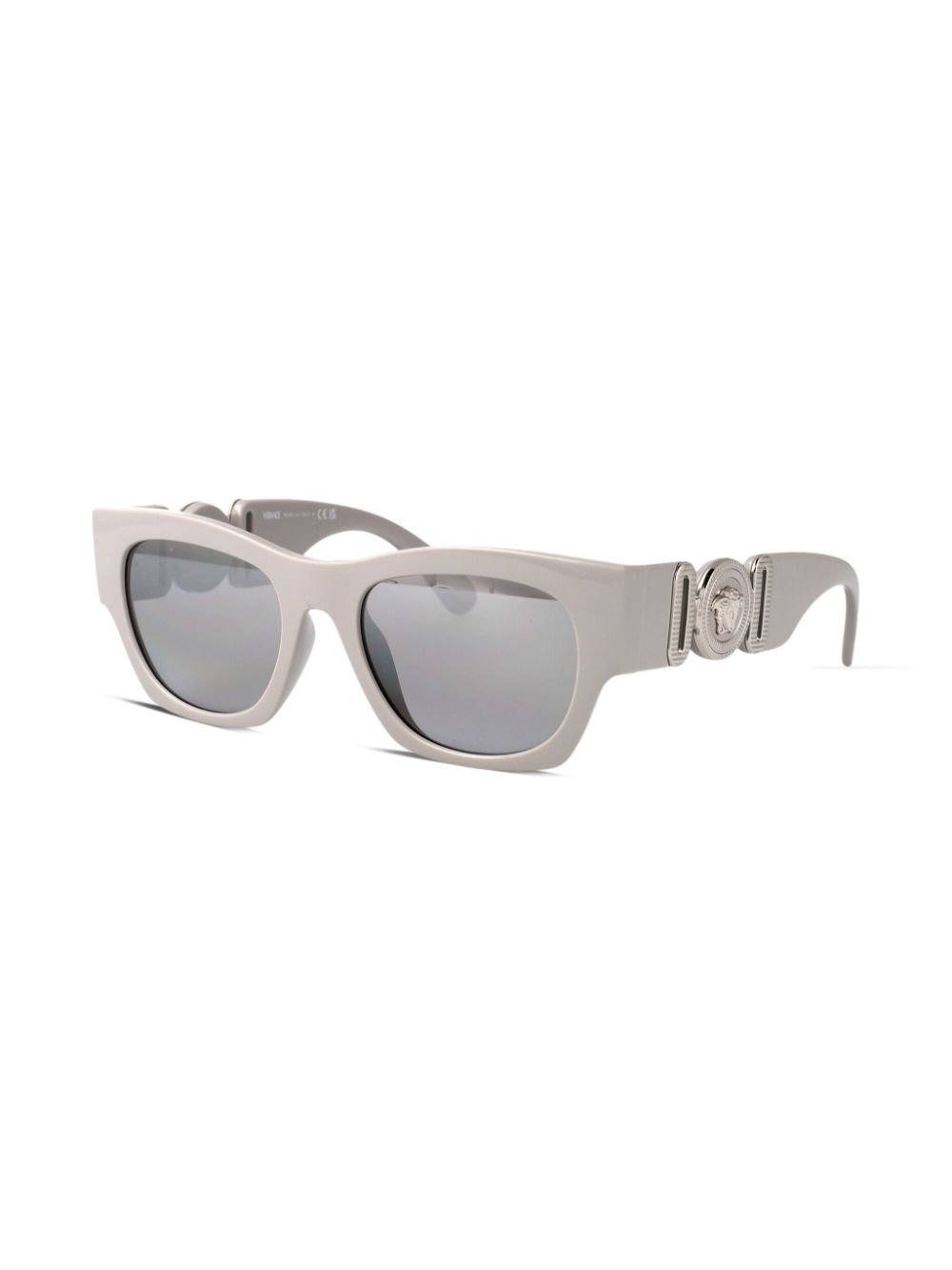 Versace Eyewear butterfly-frame sunglasses - Grijs