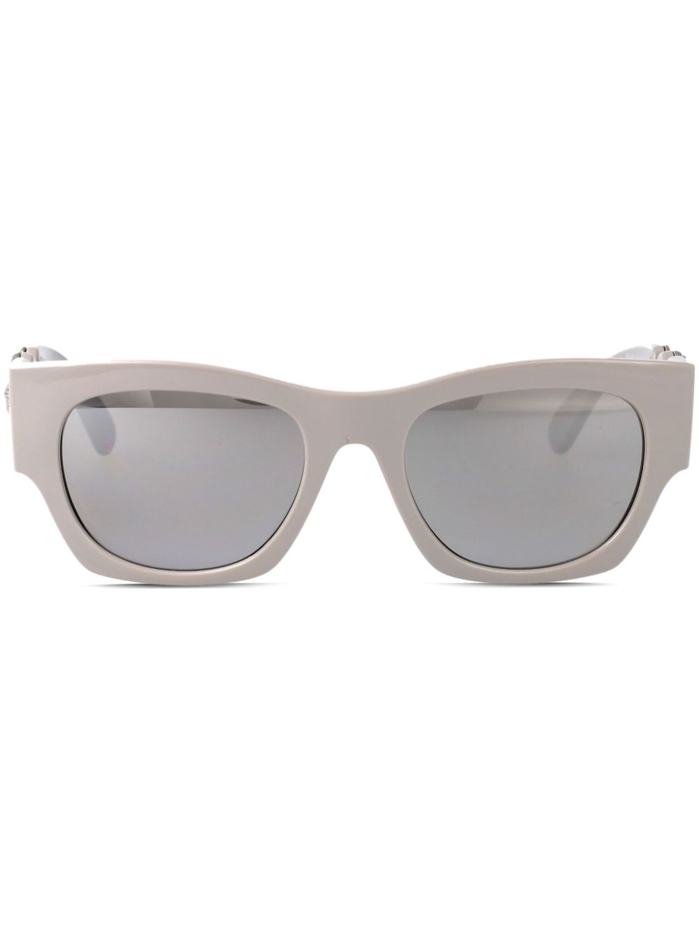 Versace Eyewear Zonnebril met vlinder montuur Grijs