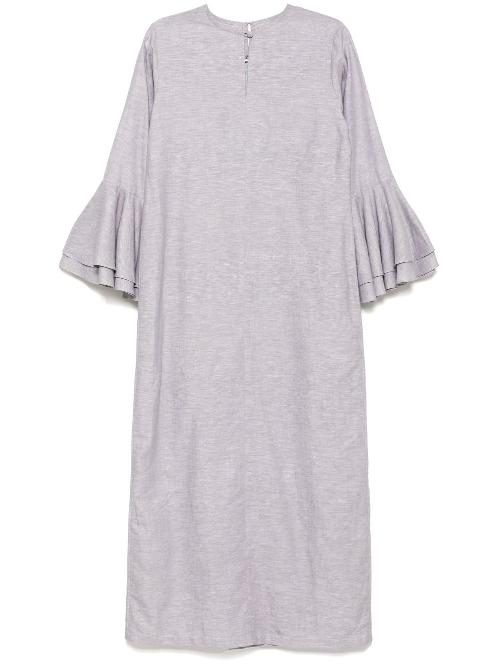 Bambah ruffle kaftan - Grey