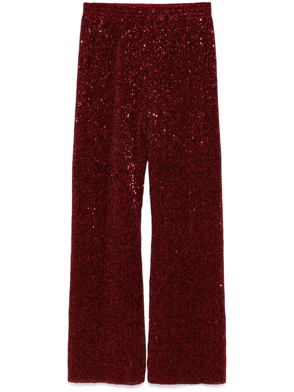 sequin detailing long-pants