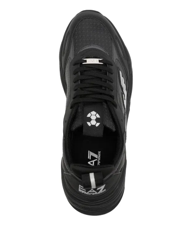 EA7 Emporio Armani ブラックスニーカー Shoes Sneaker EMPORIO ARMANI EA7 Man Sz. US 6 X8X151XK354