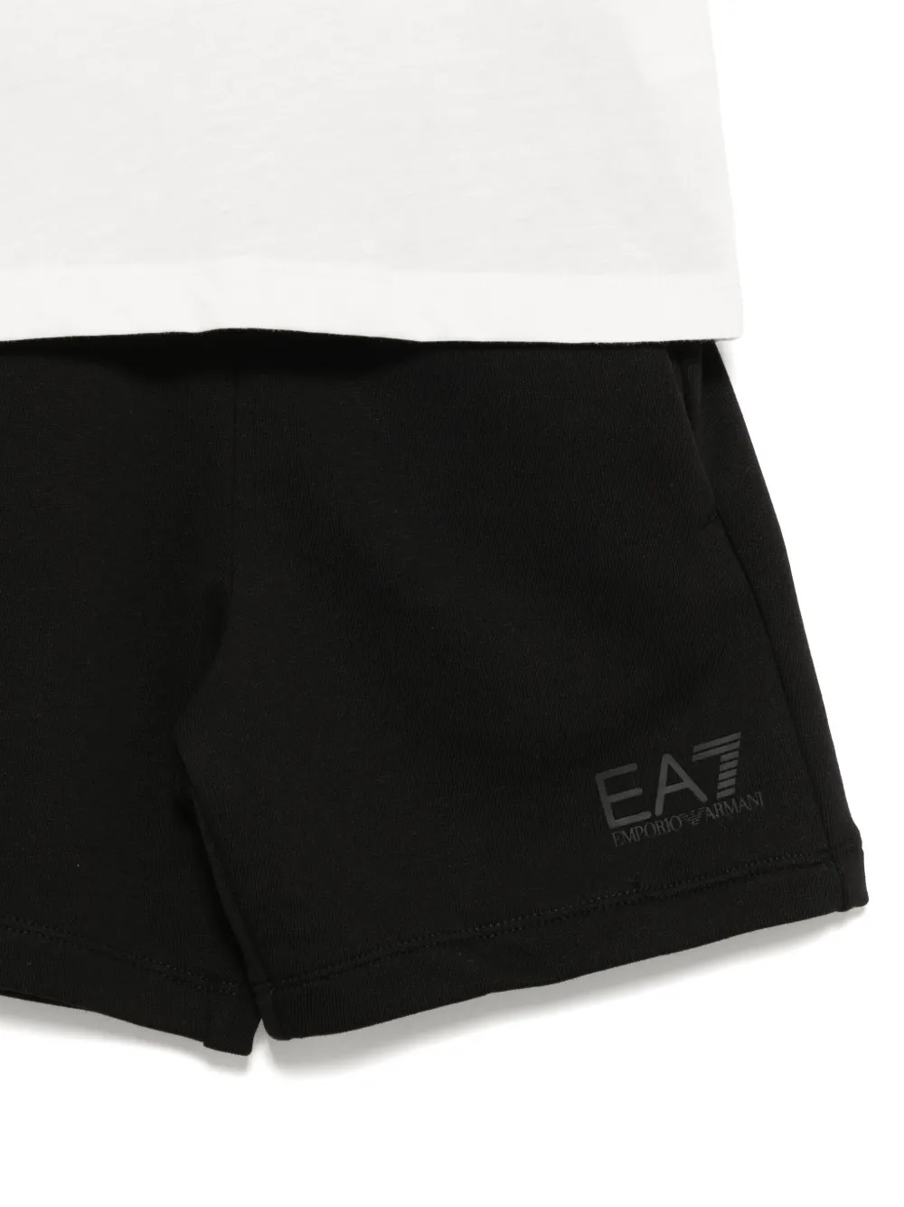 Ea7 Emporio Armani Trainingspak met logoprint Wit