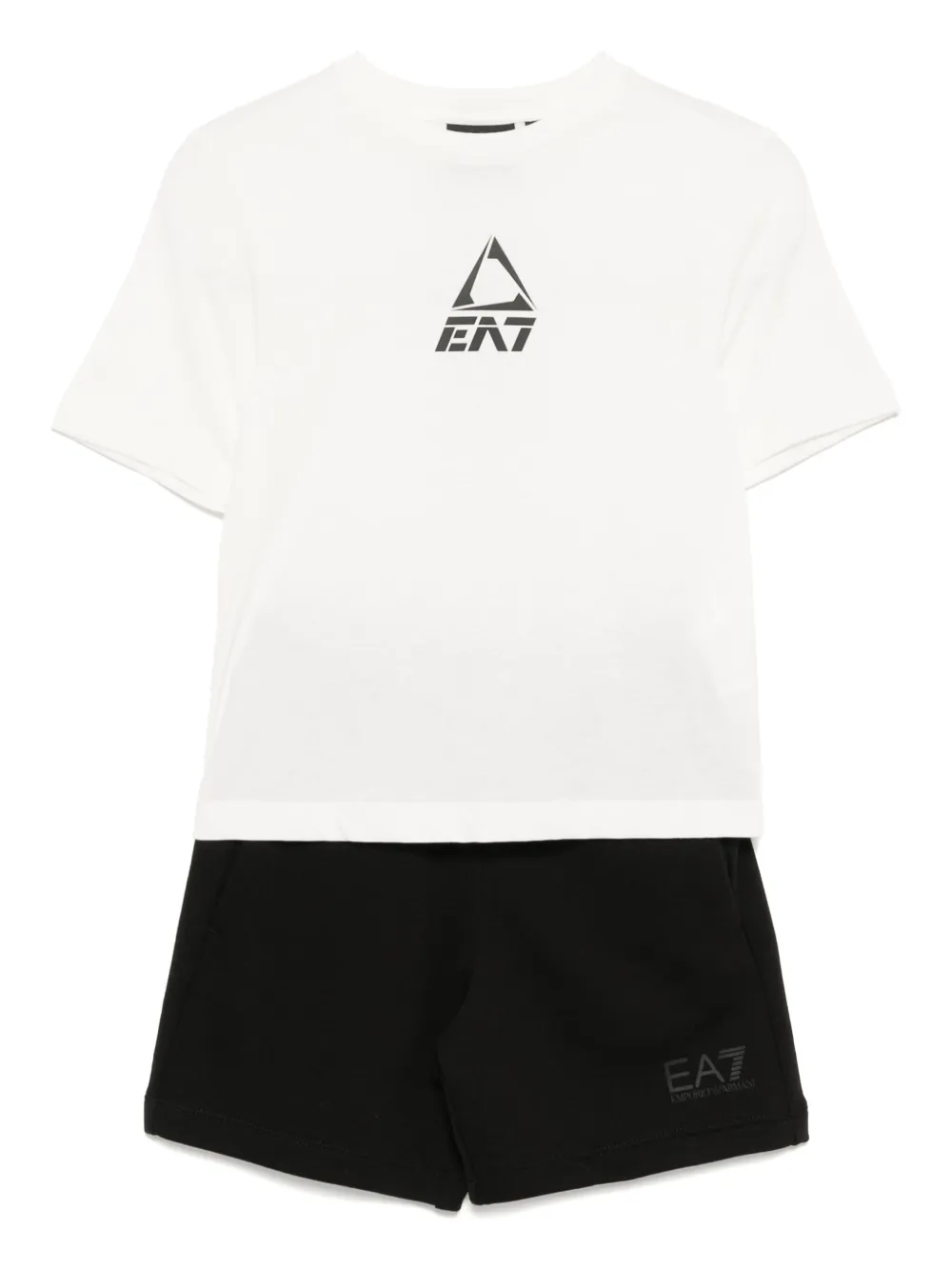Ea7 Emporio Ar i Trainingspak met logoprint Wit