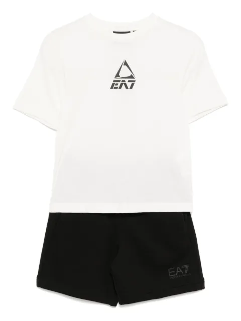 Ea7 Emporio Armani traje deportivo con logo estampado