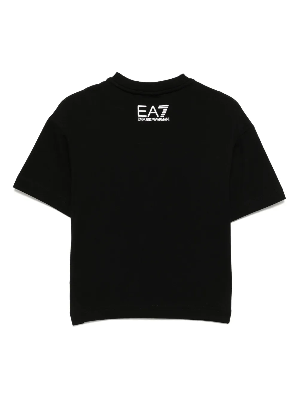 Ea7 Emporio Armani T-shirt met logoprint Zwart