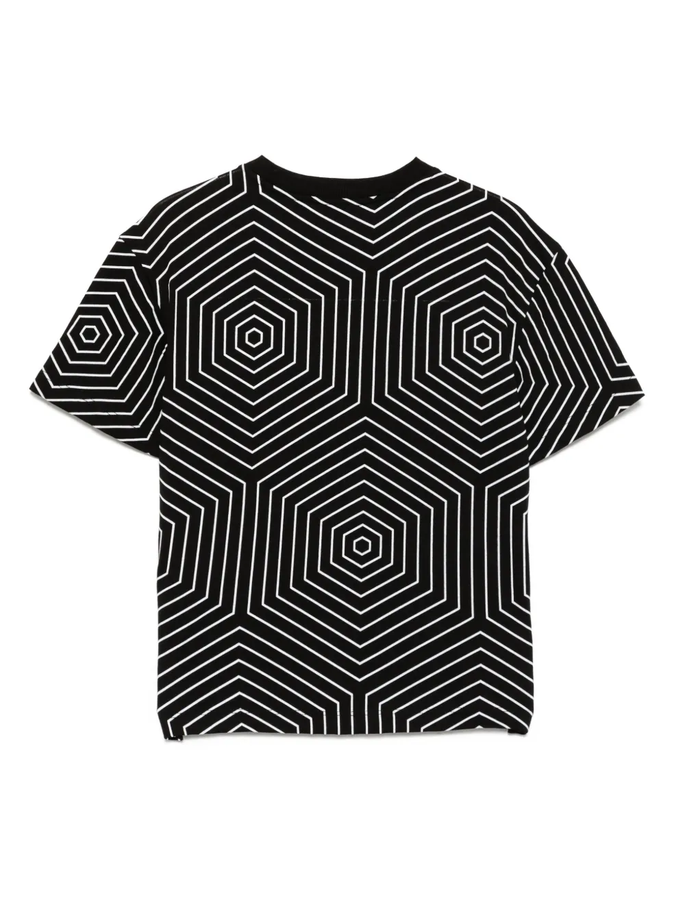 Ea7 Emporio Armani T-shirt met logoprint Zwart