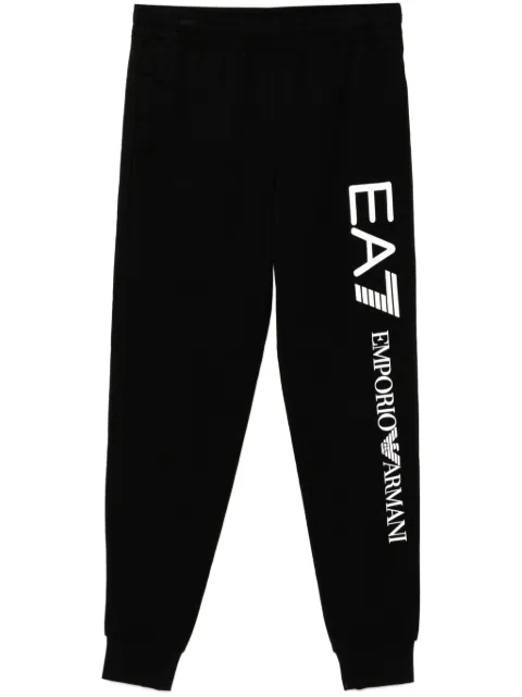Ea7 Emporio Armani logo-print cotton sweatpants
