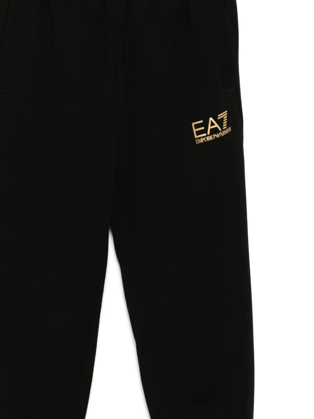 Ea7 Emporio Armani Trainingsbroek met logoprint Zwart