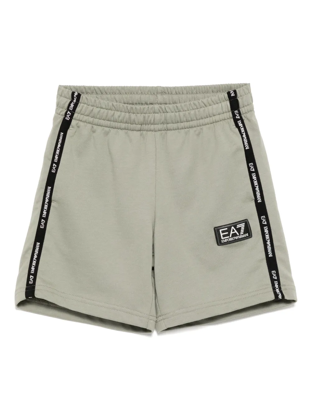 Ea7 Emporio Ar i Shorts met logopatch Groen