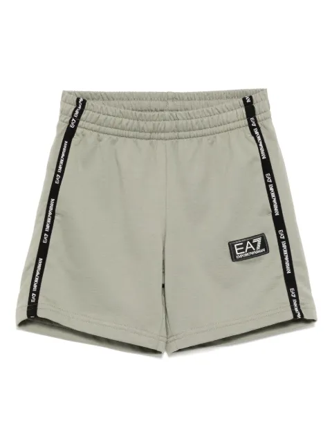 Ea7 Emporio Armani bermudas con parche del logo