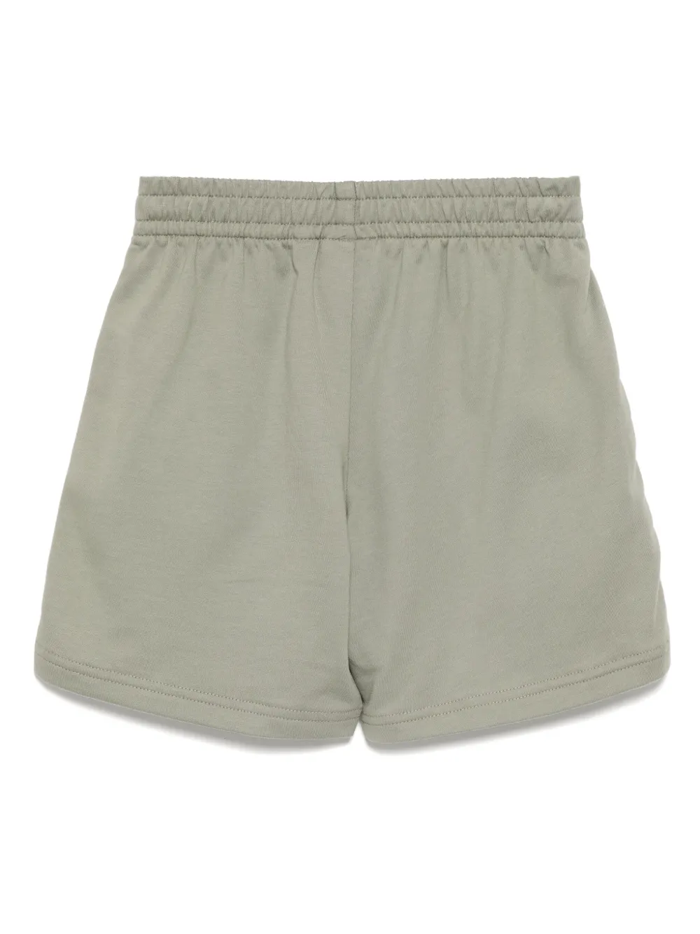 Ea7 Emporio Armani Shorts met logopatch Groen