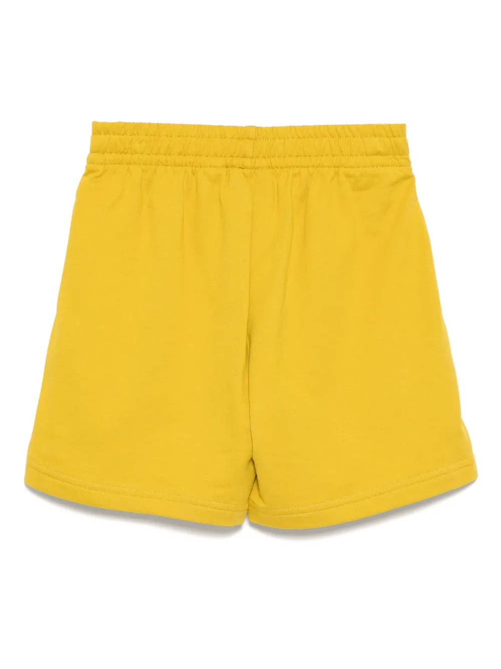 Ea7 Emporio Armani Shorts met logopatch Geel