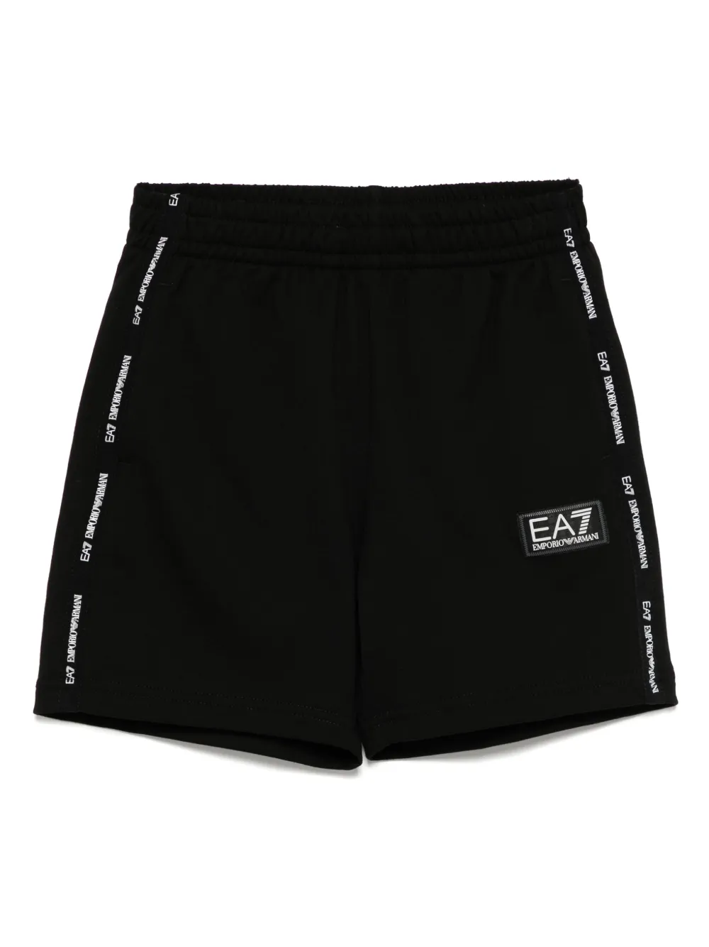 Ea7 Emporio Ar i Shorts met logopatch Zwart