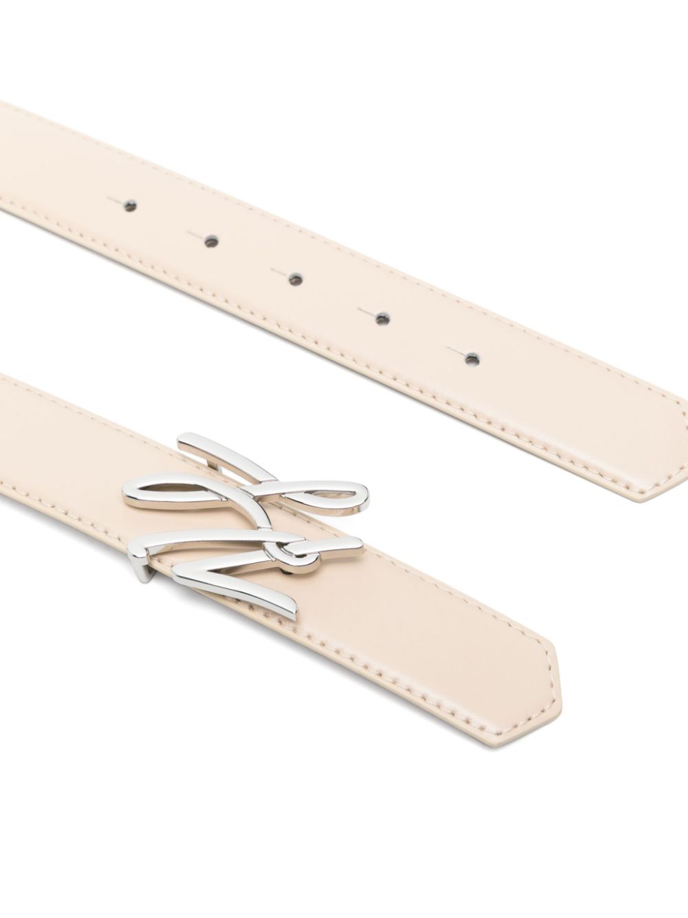 Karl Lagerfeld Medium K/Autograph riem - Beige