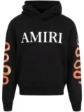 AMIRI snake-print hoodie - Black