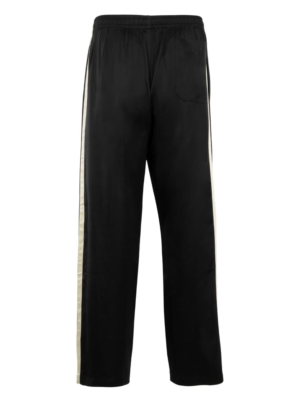 BODE satin track pants - Zwart