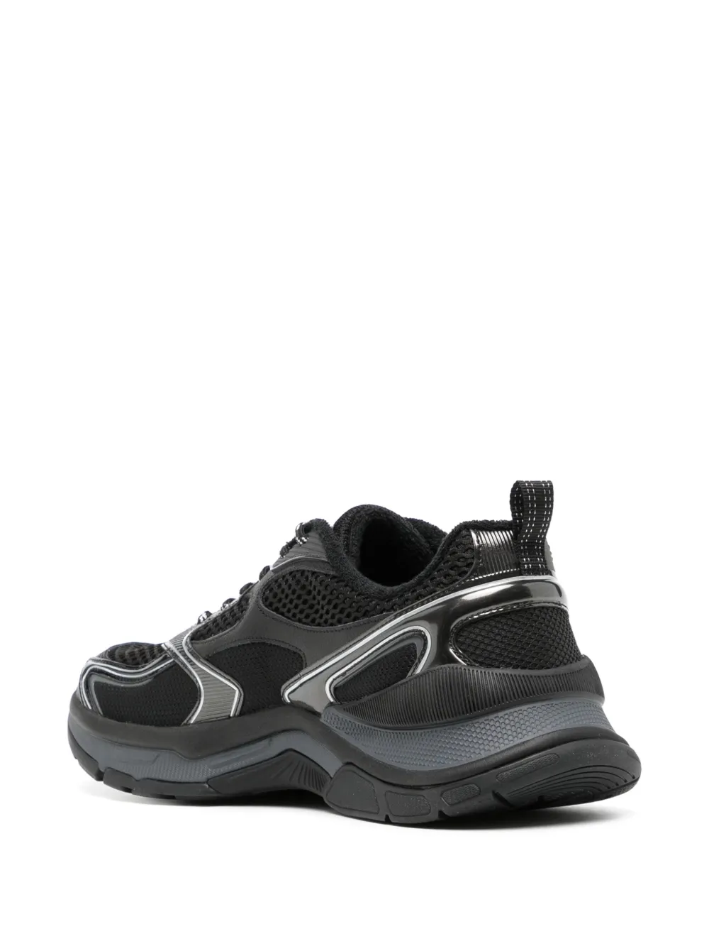 Ea7 Emporio Armani panelled sneakers Black