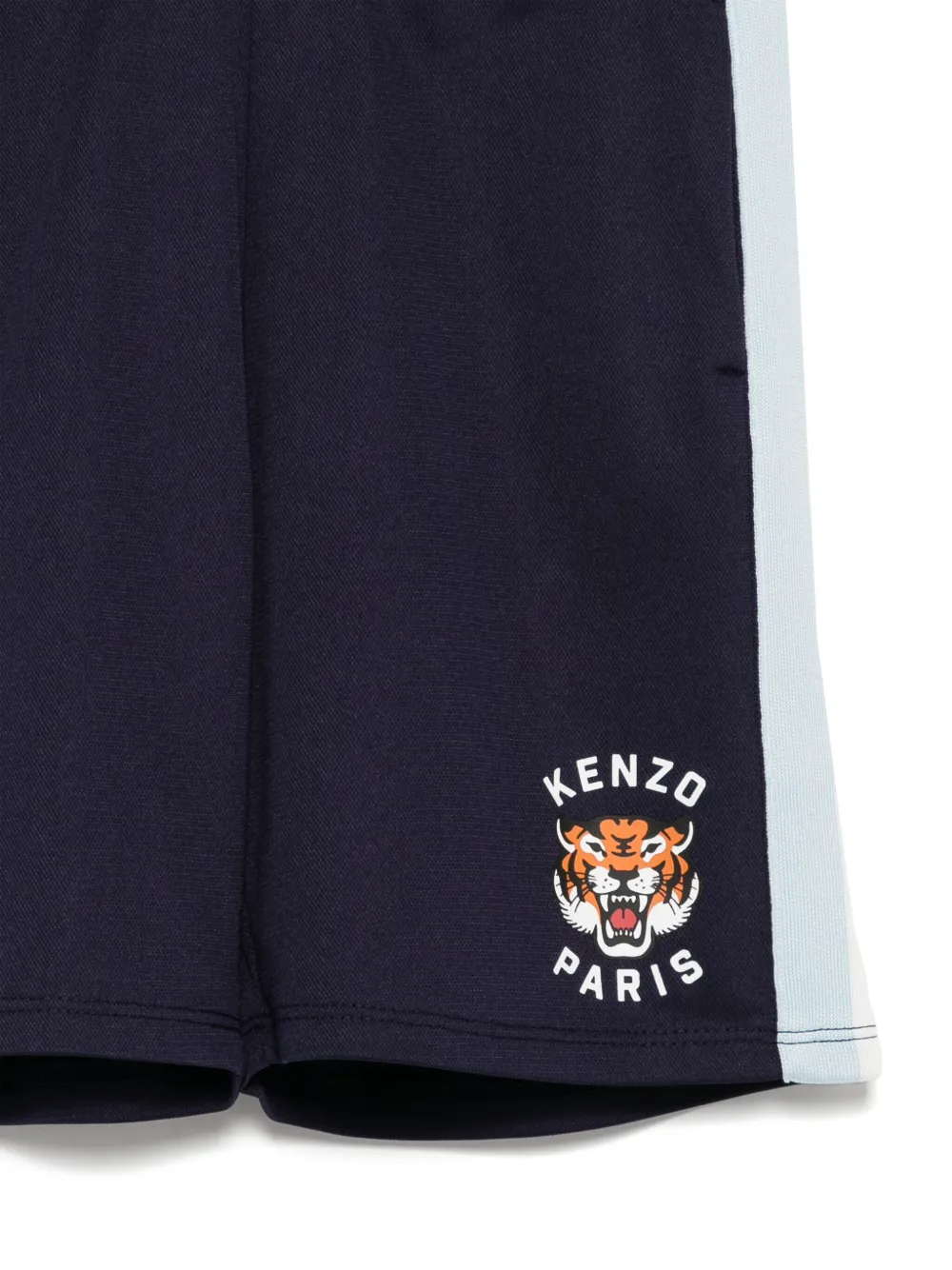 Kenzo Kids Shorts met logoprint Blauw