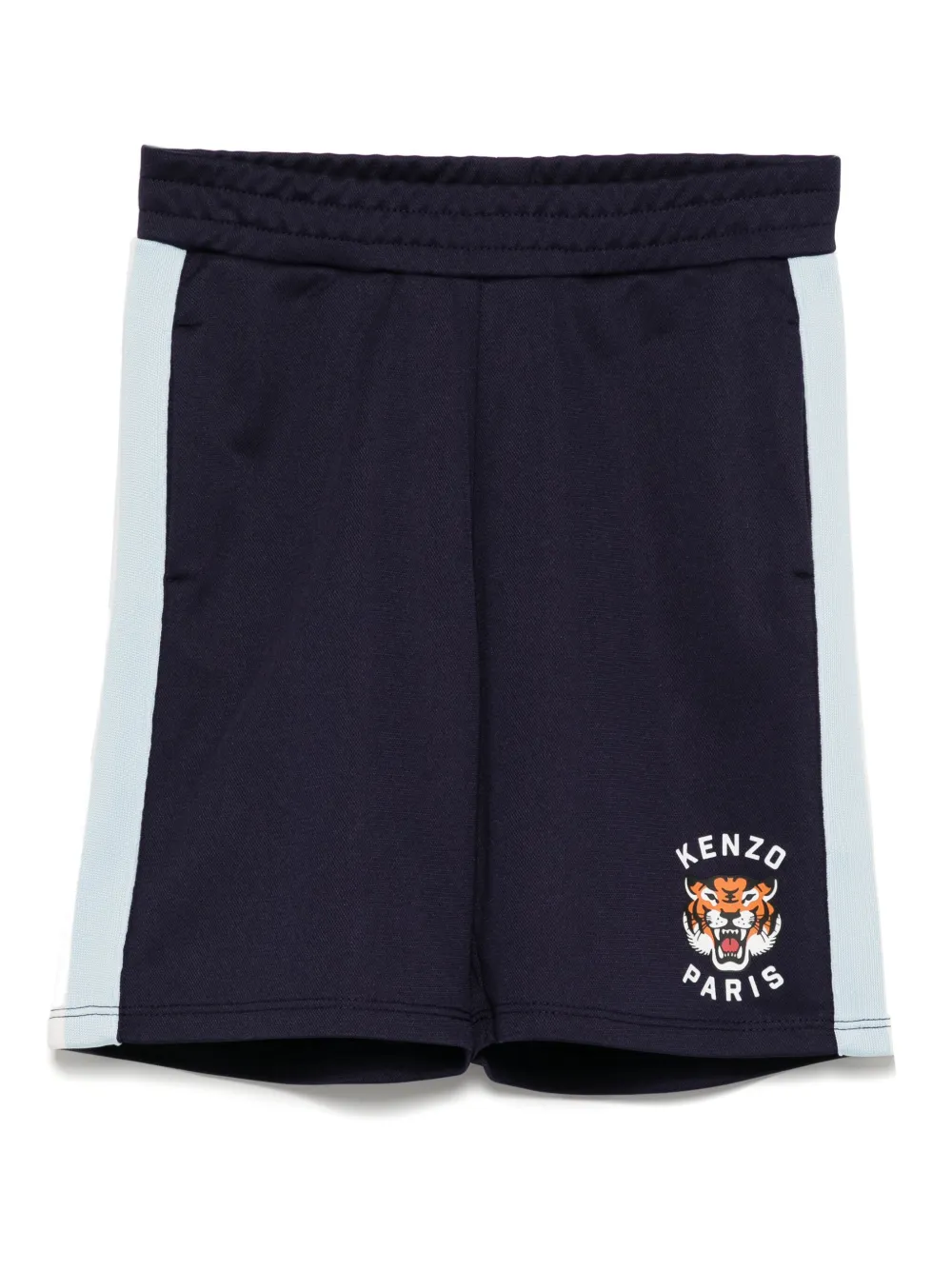 Kenzo Kids Shorts met logoprint Blauw