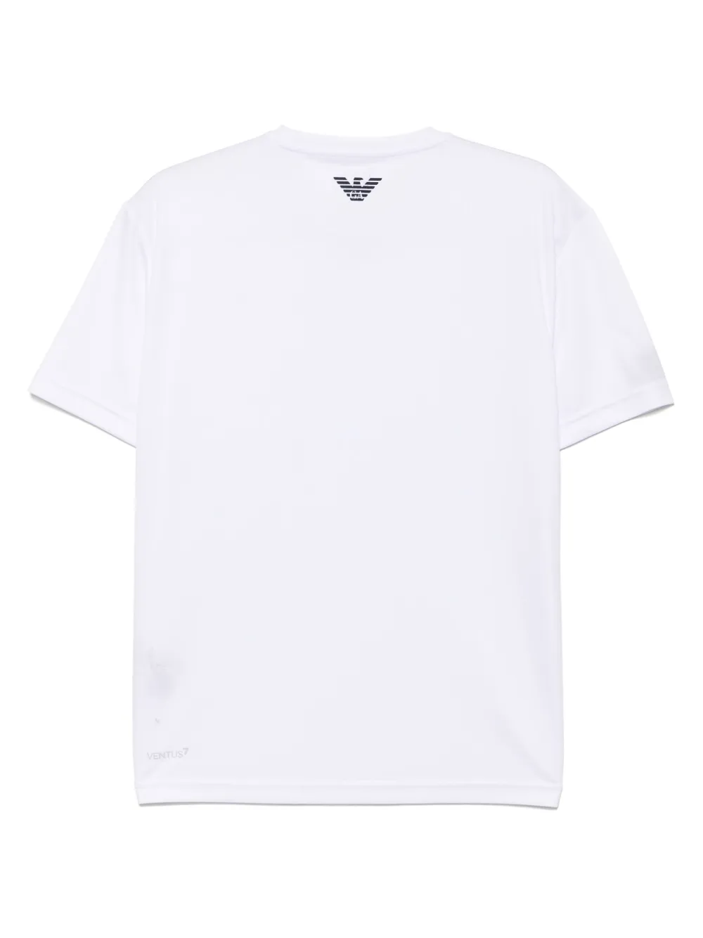 Ea7 Emporio Armani T-shirt met logoprint - Wit