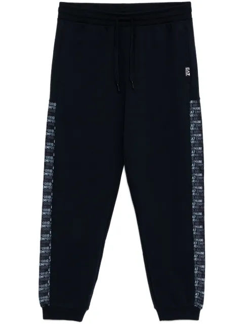 Ea7 Emporio Armani logo-print track pants