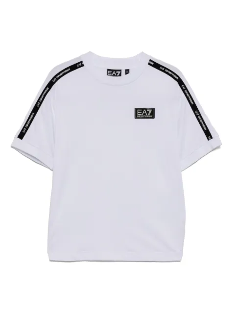 Ea7 Emporio Armani logo-patch T-shirt