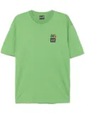 Ea7 Emporio Armani graffiti-print cotton T-shirt - Green