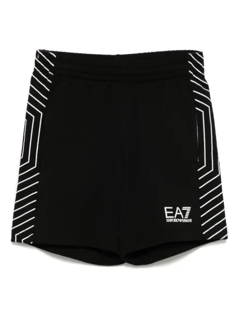 Ea7 Emporio Armani logo-print shorts