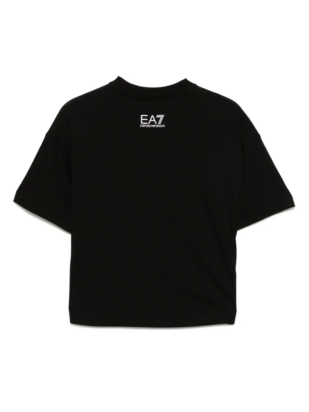 Ea7 Emporio Armani T-shirt met logoprint Zwart
