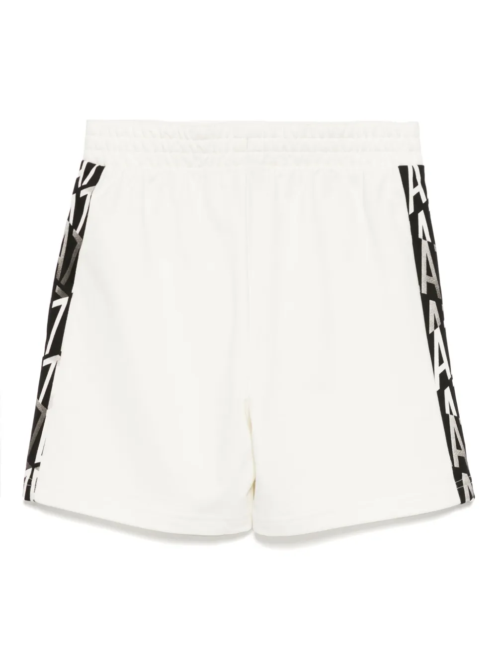 Ea7 Emporio Armani Shorts met logoprint Wit