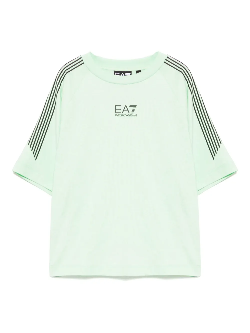Ea7 Emporio Ar i T-shirt met logoprint Groen