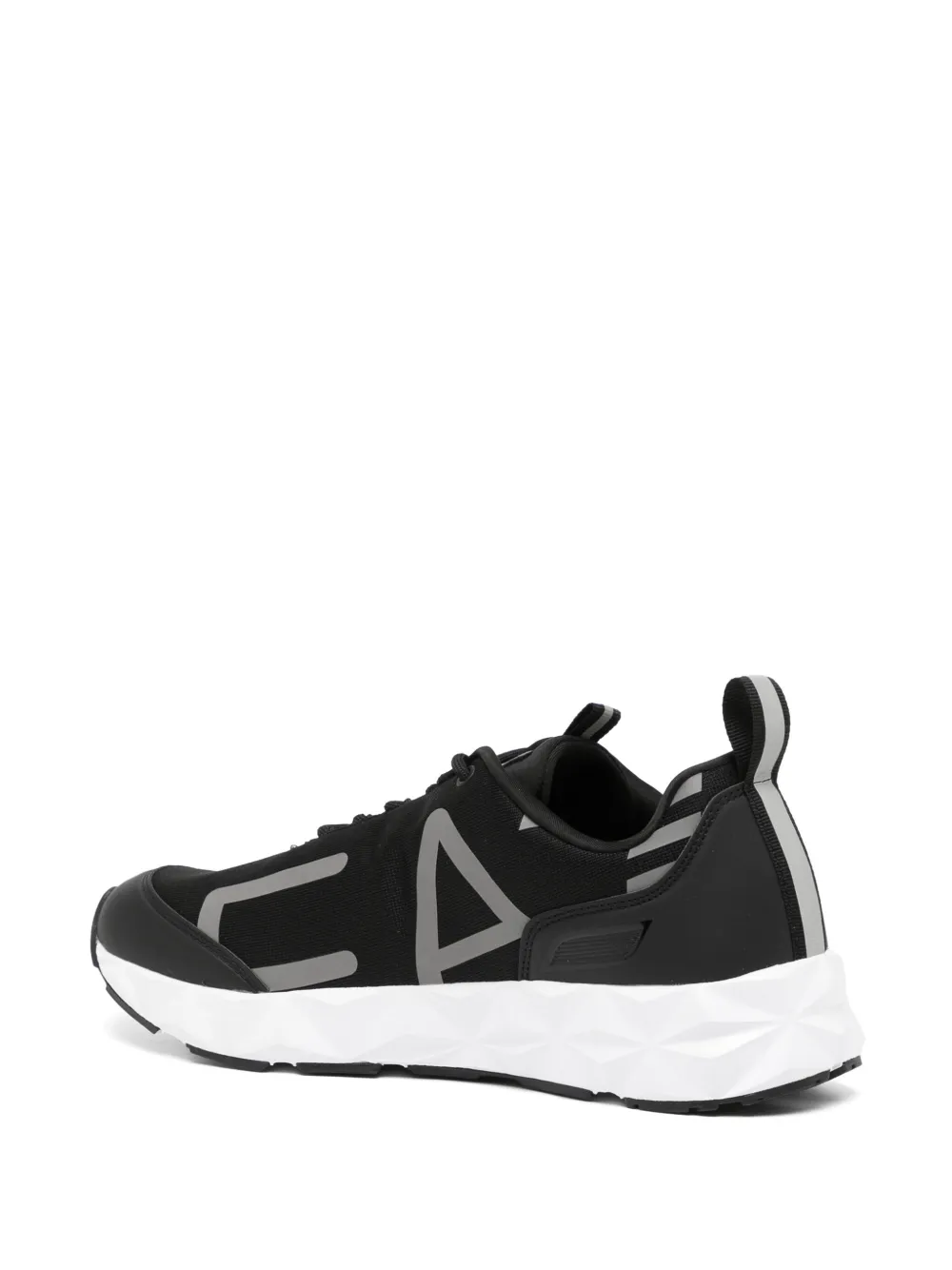 Ea7 Emporio Armani logo-print sneakers Black