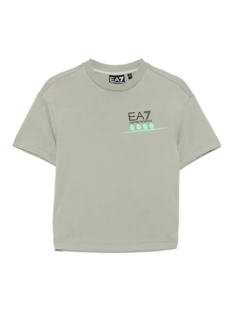 Ea7 Emporio Armani logo-print T-shirt
