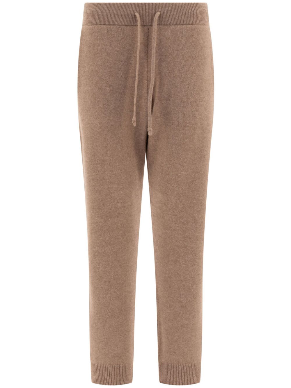 cashmere track pants