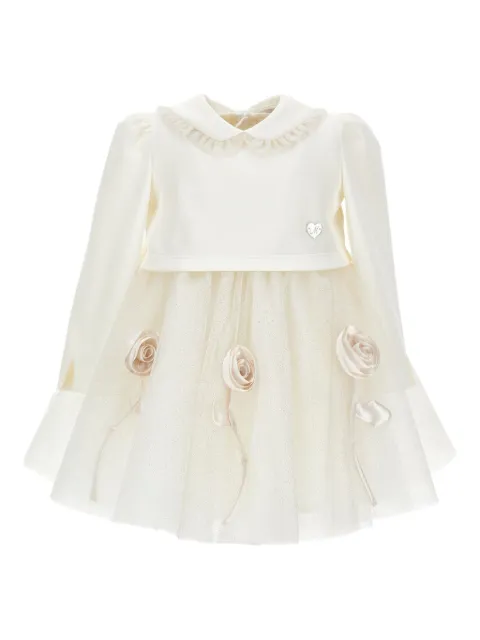 Monnalisa ruffle-detail dress