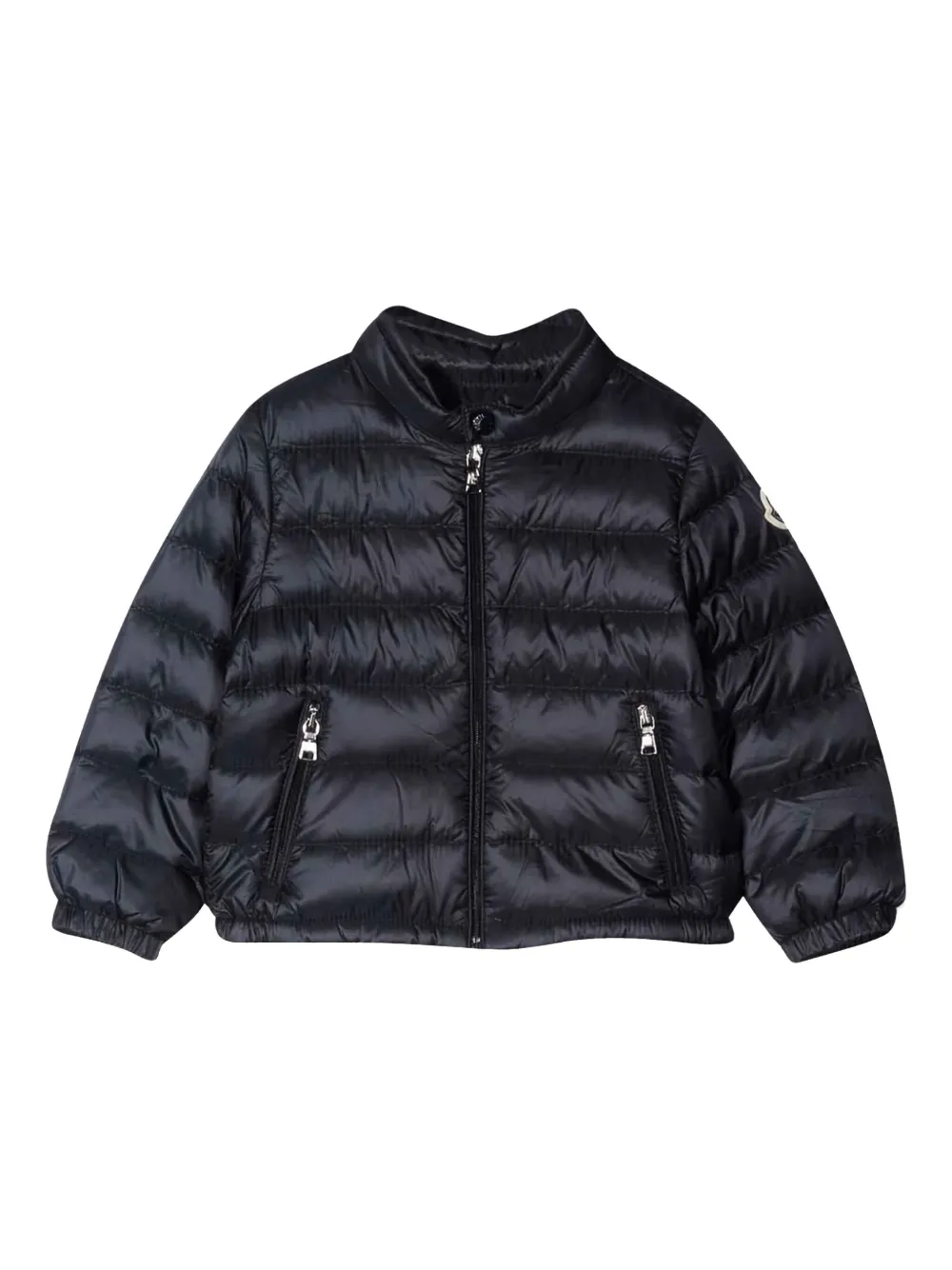 Moncler Enfant Acorus donsjack Blauw
